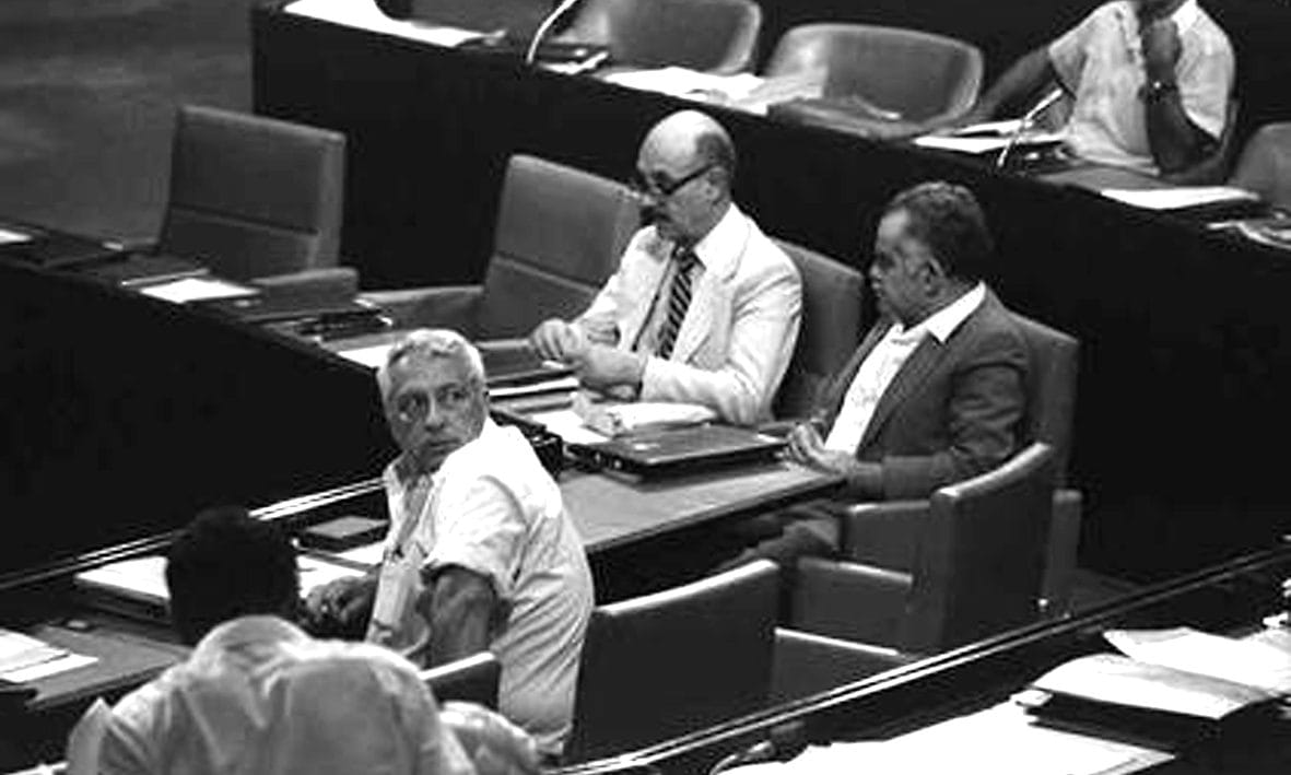 אריאל שרון בכנסת 1980