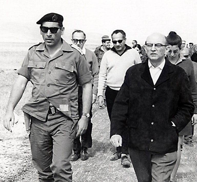 בסיור ועדת החוץ והביטחון